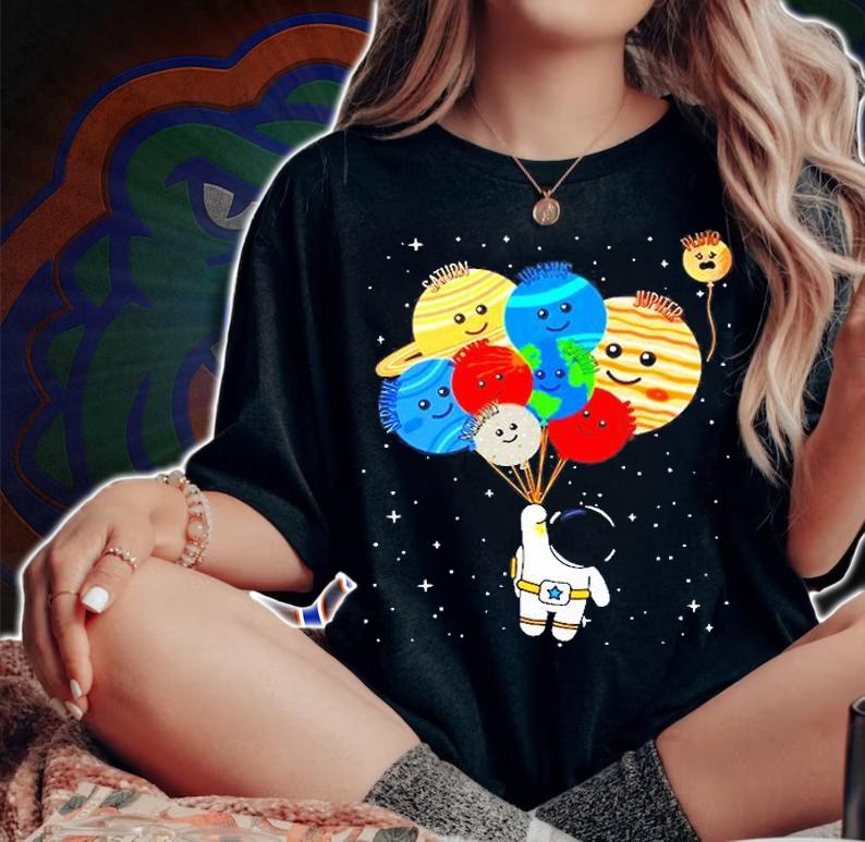 Funny Solar System Cute Planets T-Shirt