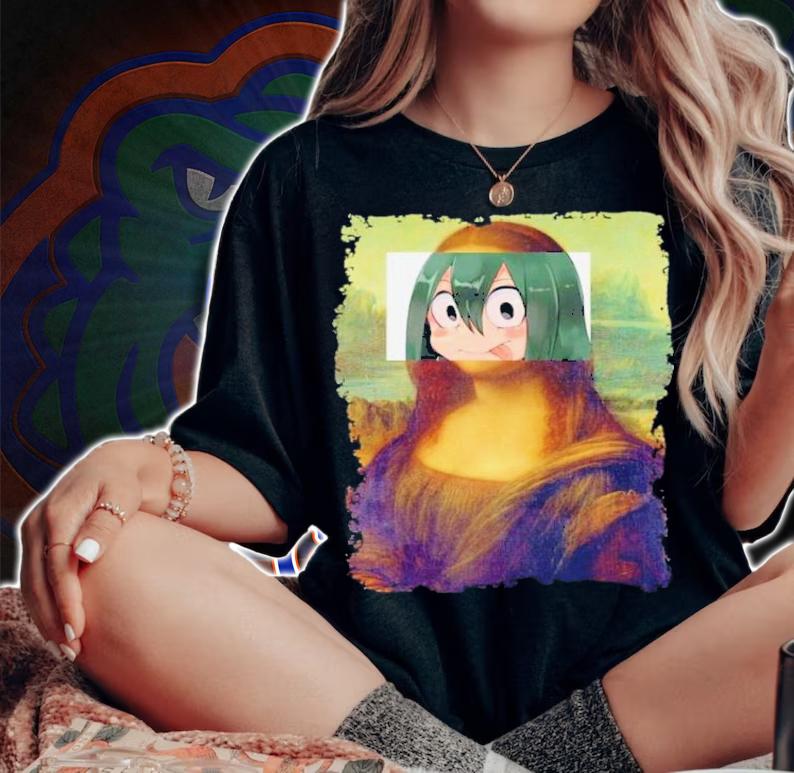 Hero Anime Mona Lisa Shirt woman shirt
