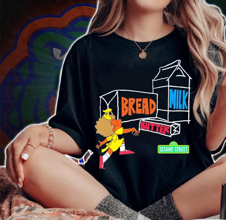 Joe Caramagna Bread Milk Butter Shirt