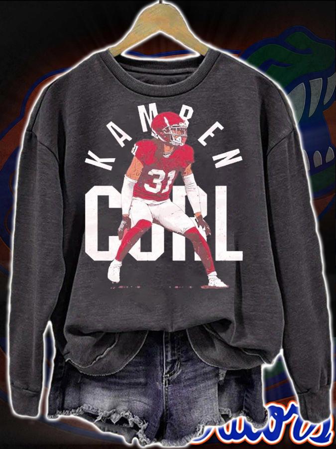 Kamren Curl Washington Player Name Washington Football Shirt sweatshirt