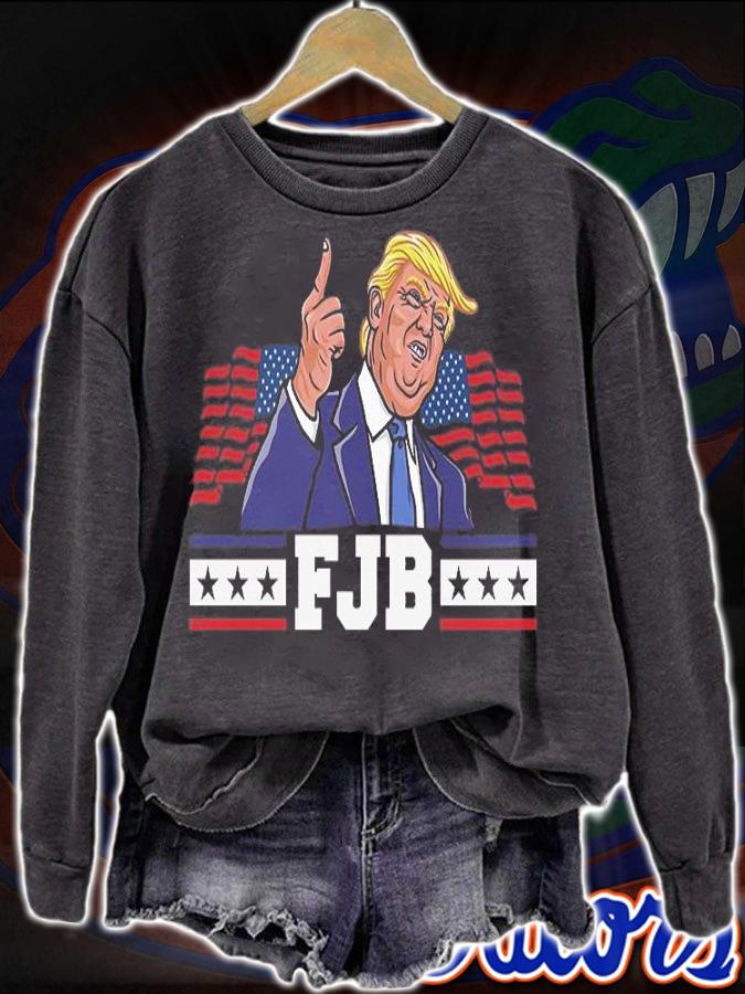 Let's Go Brandon Lets Go Brandon Chant Pro Trump Supporter Trump US Flag T-Shirt