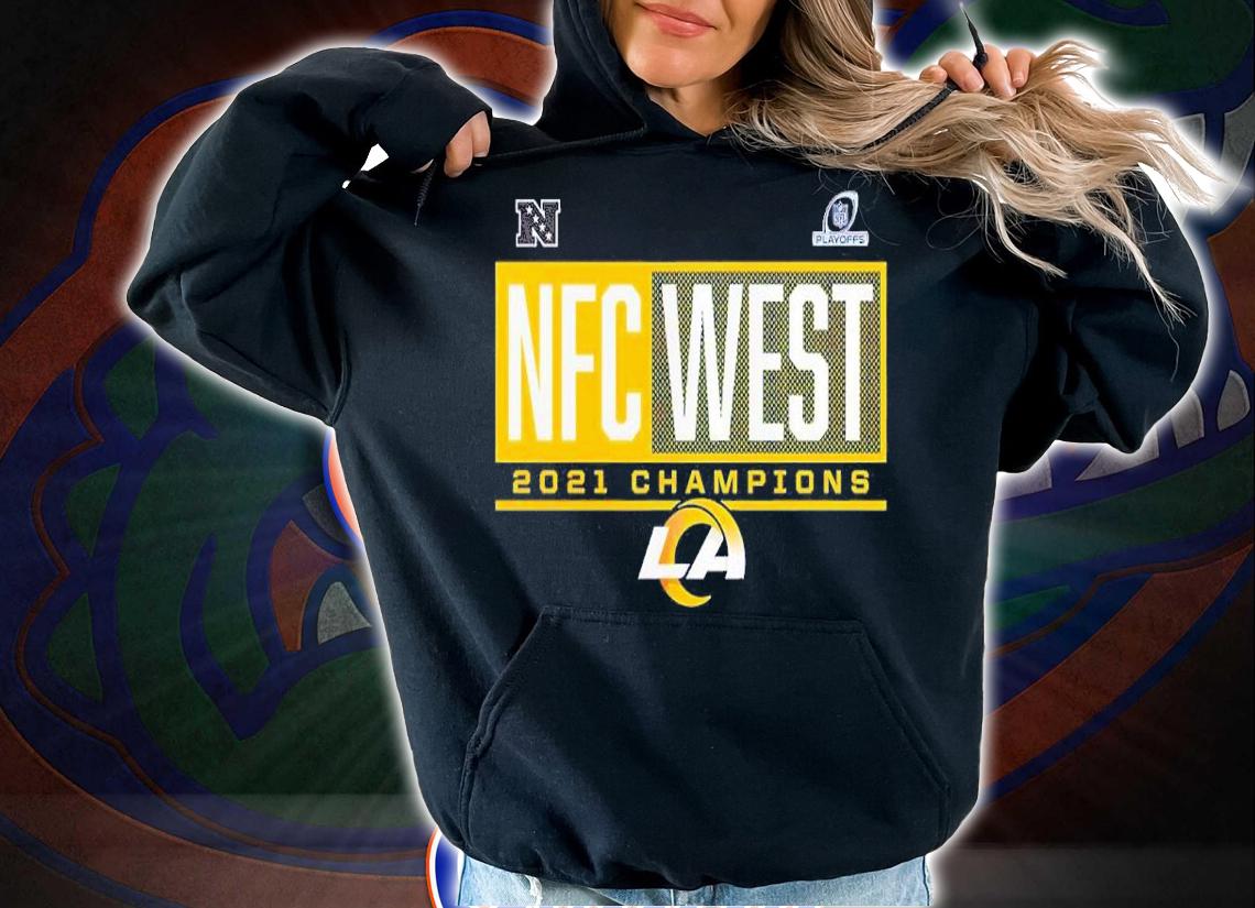 Los Angeles Rams NFC West Division Champions Blocked Favorite 2021 Shirt hoodie