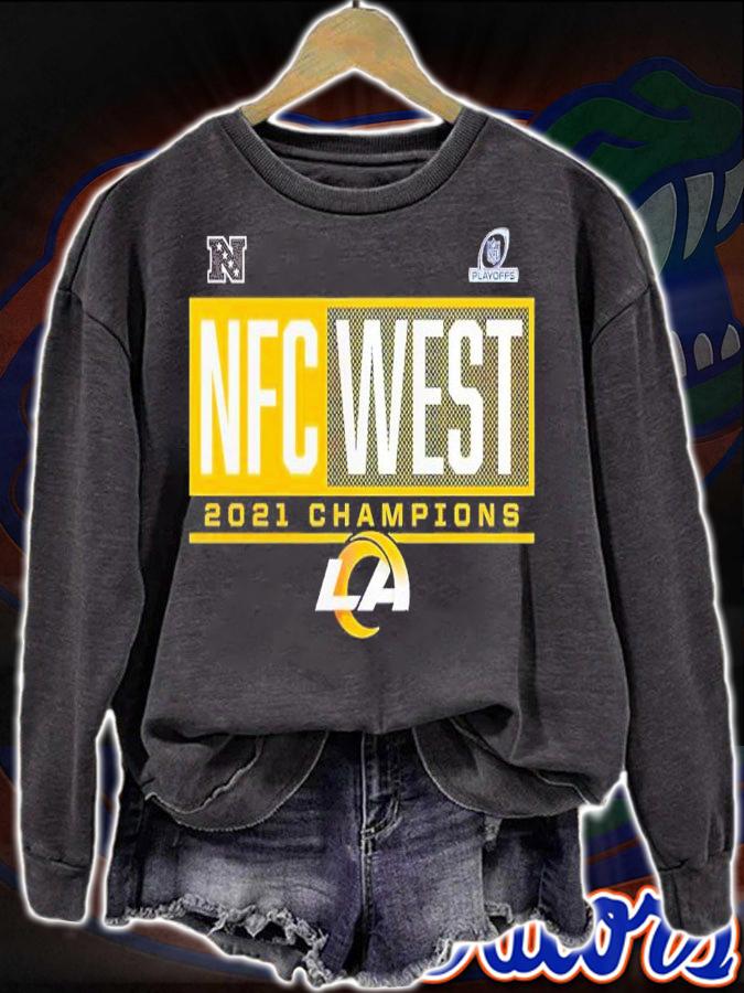 Los Angeles Rams NFC West Division Champions Blocked Favorite 2021 Shirt sweatshirt