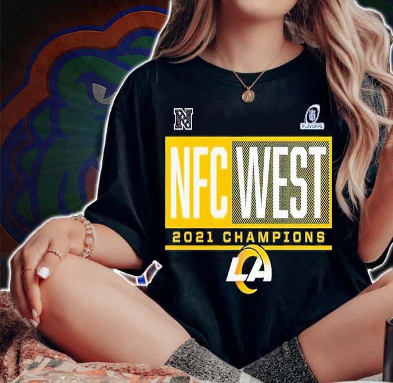 Los Angeles Rams NFC West Division Champions Blocked Favorite 2021 Shirt woman shirt