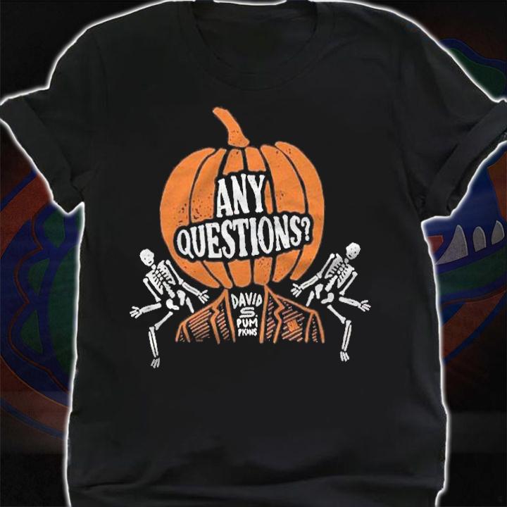 Saturday Night Live David S. Pumpkins Halloween Shirt shirt