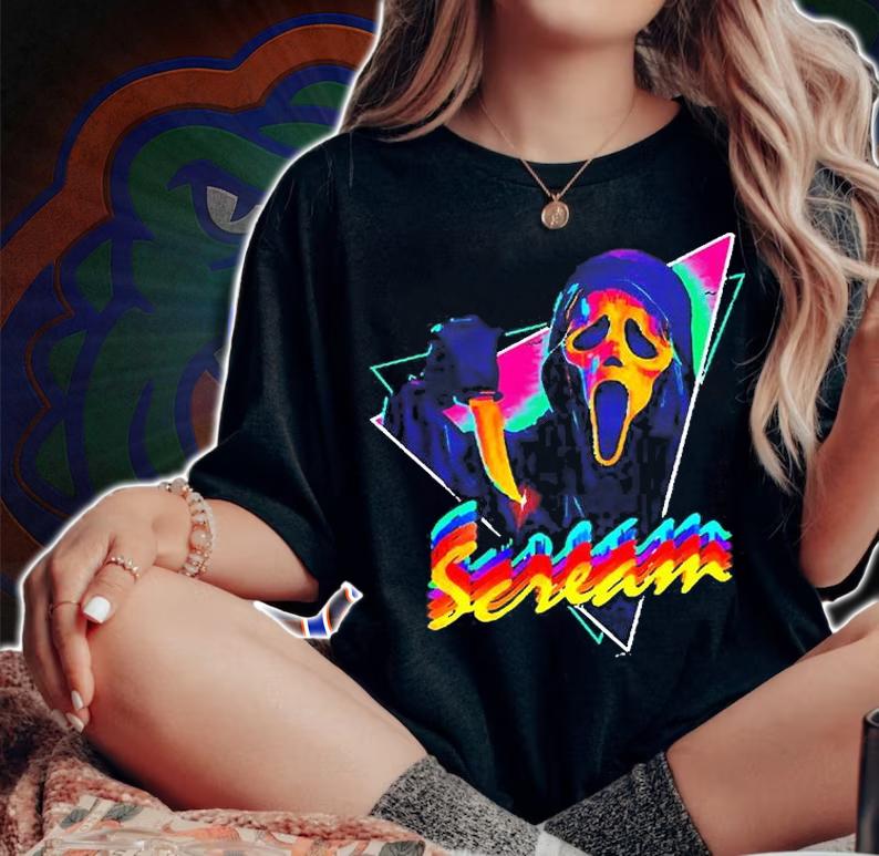 Scream  Whats Your Favorite Scary Movie T-Shirt woman shirt
