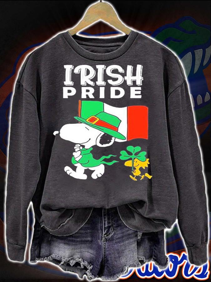 Snoopy Irish Pride T-Shirt sweatshirt