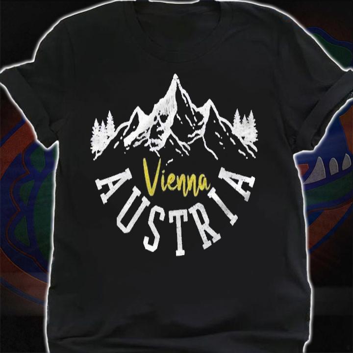 Vienna Austria Mountains Nature Travel Souvenir Gift Shirt shirt