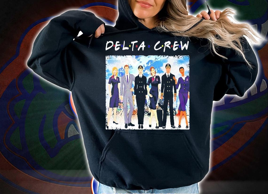 Delta Crew Flight Attendant T-Shirt hoodie