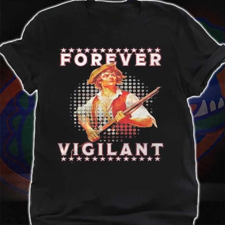 July 4th colonial minuteman patriotic day of independence shirt