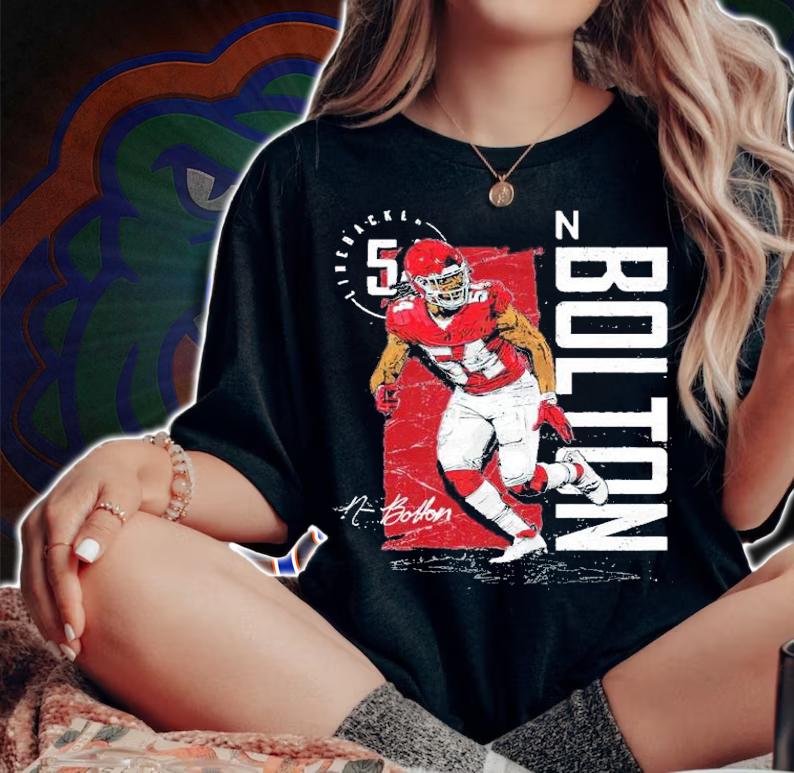 Nick Bolton Kansas City Vintage Football Shirt woman shirt