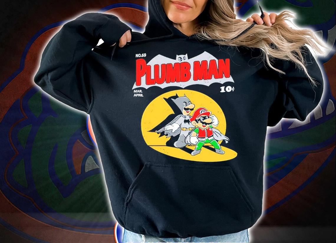 Plumb Man Luigi And Mario X Comic Cover Shirt hoodie