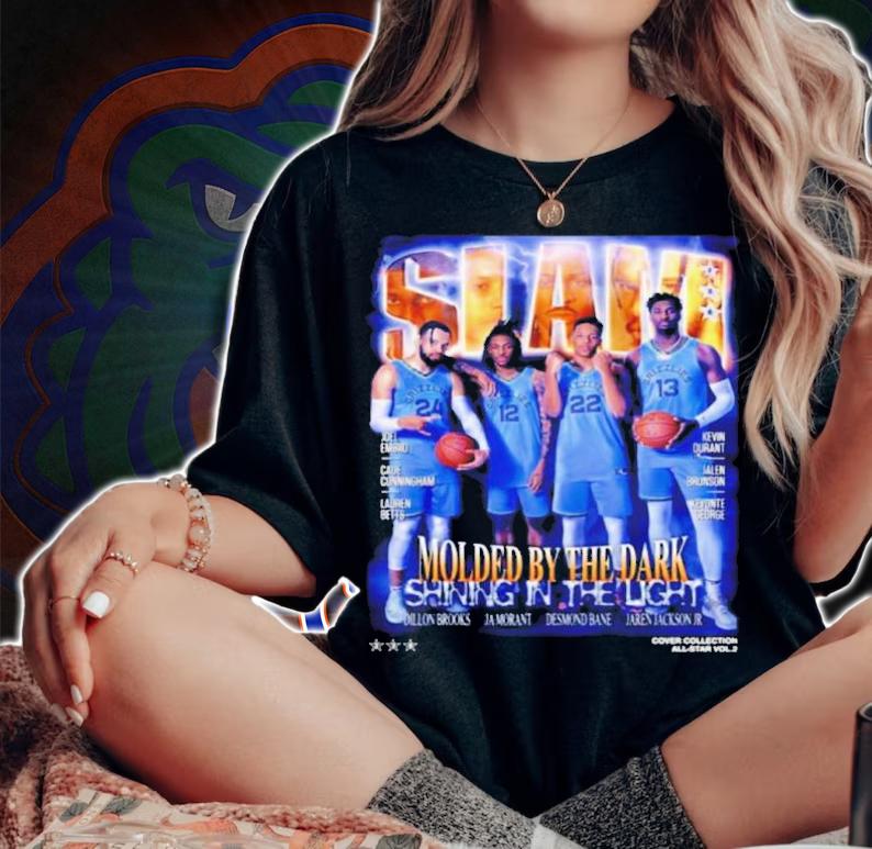 Slam Goods Collection All Star Vol 2 Molded By The Dark Shining In The Light Shirt woman shirt