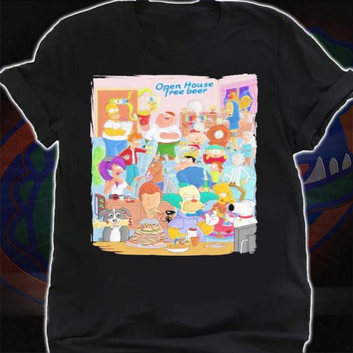 The Simpson Open House Free Beer Shirt shirt