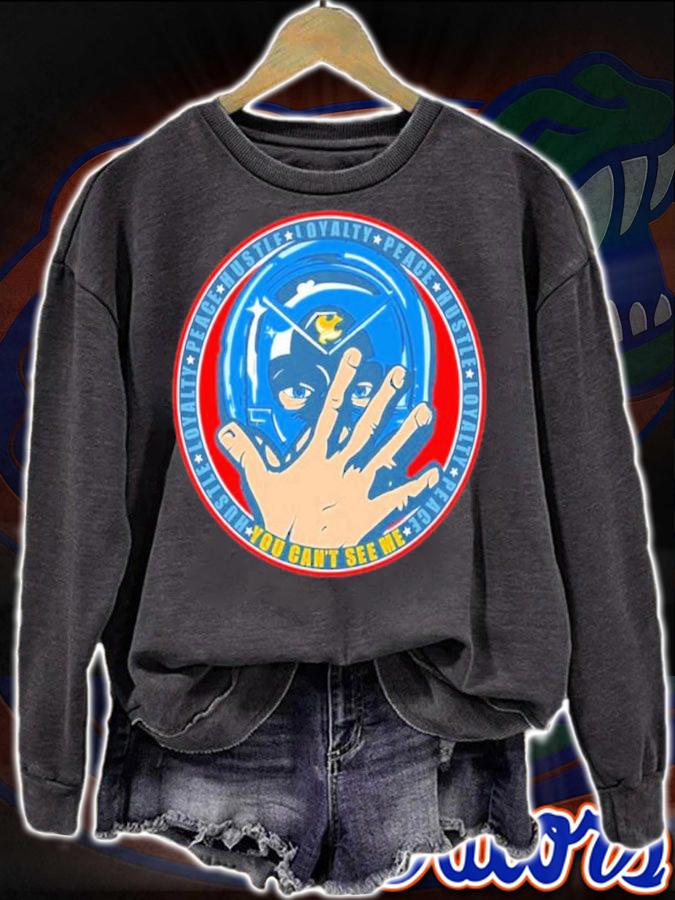 You Can't See Me Peacemaker Hustle Loyalty Peace Shirt sweatshirt