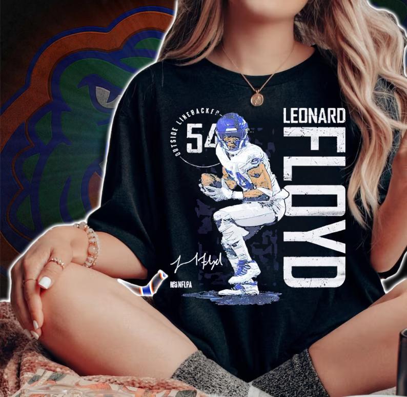 Leonard Floyd Outside Linebacker signature shirt