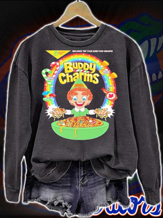 Elf Buddy Charms Christmas Shirt