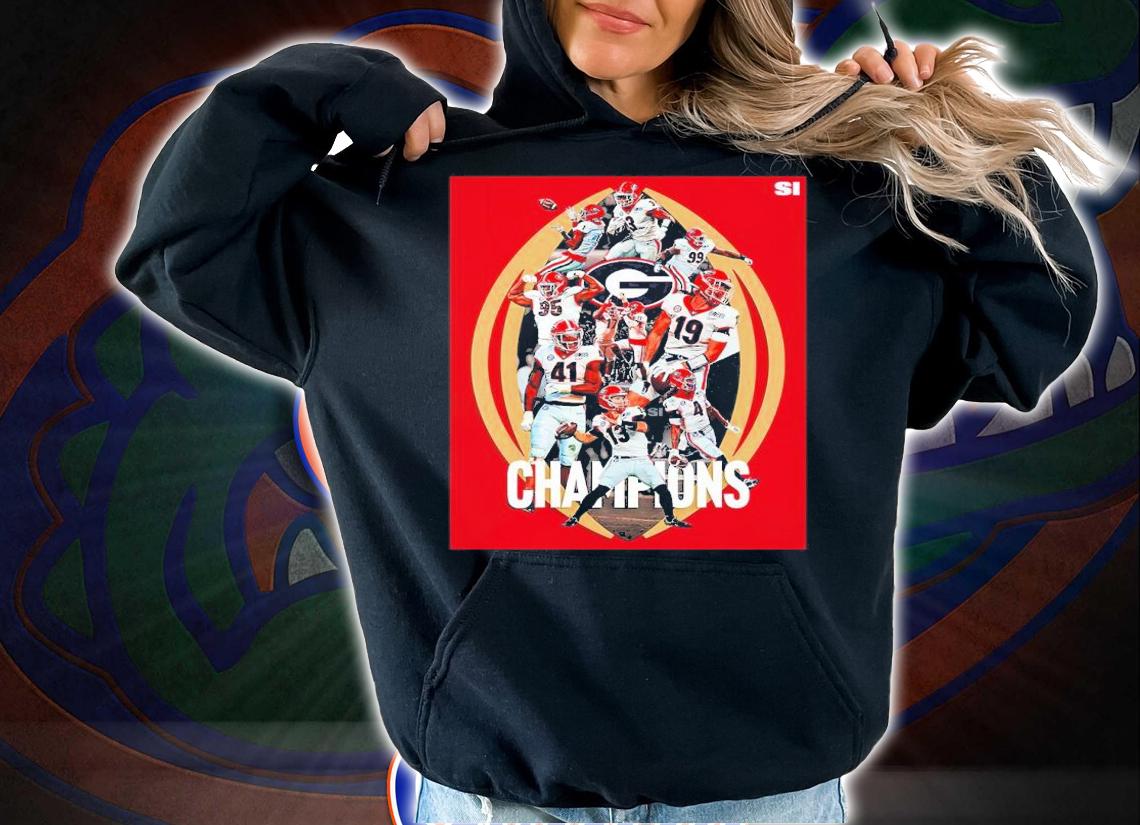 Georgia Bulldogs Football Team Champions 2022 Shirt hoodie