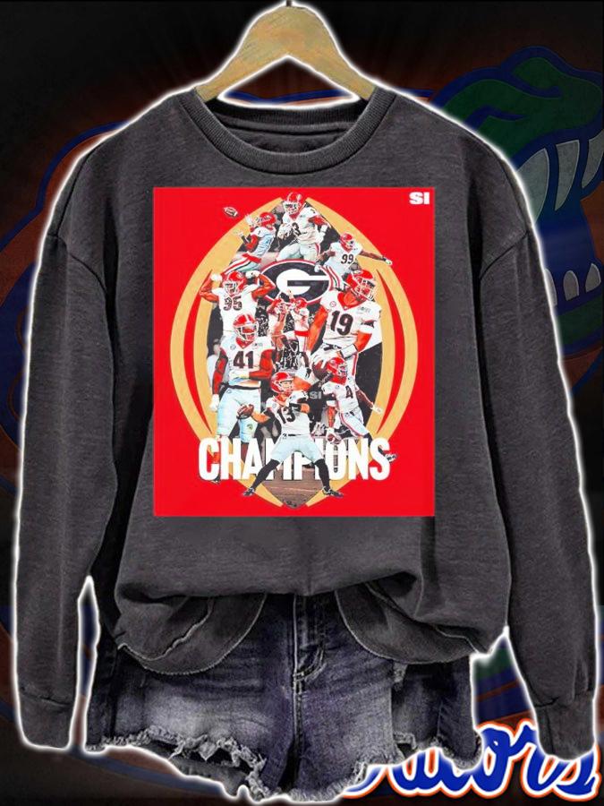 Georgia Bulldogs Football Team Champions 2022 Shirt sweatshirt