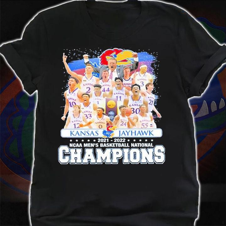 Kansas Jayhawks NCAA 2022 Champions T-Shirt