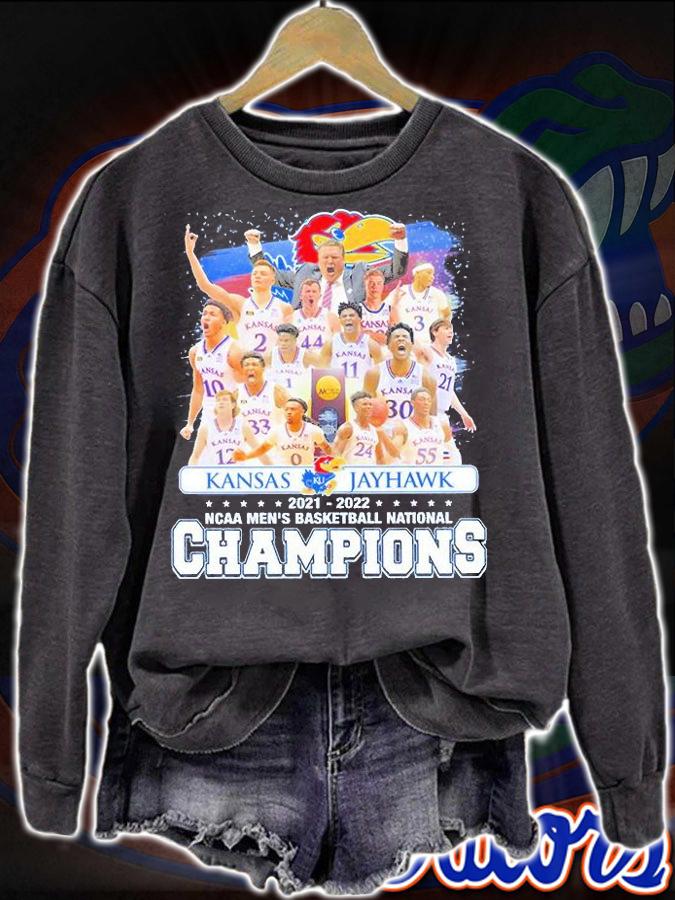 Kansas Jayhawks NCAA 2022 Champions T-Shirt