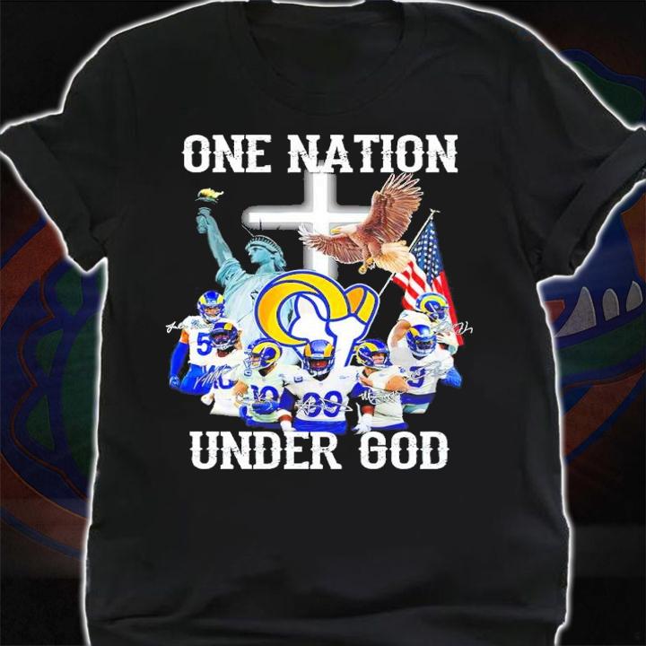 Los Angeles Rams One Nation Under God Shirt shirt