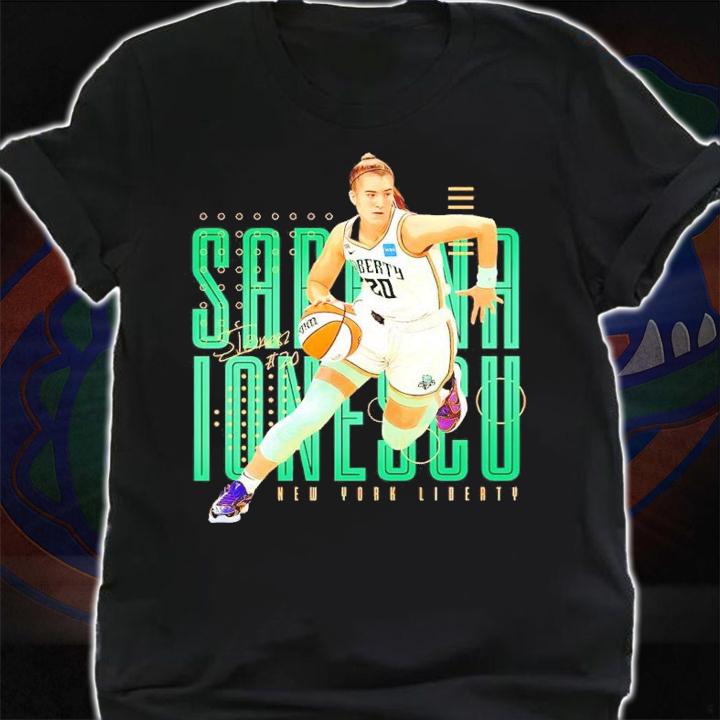 Sabrina Ionescu New York Liberty signature shirt