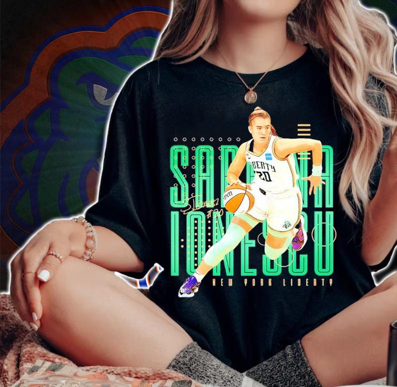 Sabrina Ionescu New York Liberty signature shirt