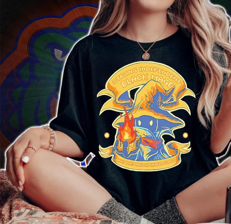 Strong Independent Black Mage Shirt