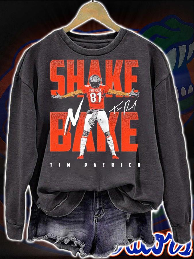 Tim Patrick Shake N Bake Denver Football Signature Shirt sweatshirt
