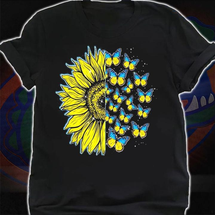 Ukraine Shirt Ukraine Sunflower Ukrainian Flag Sunflower T-Shirt shirt