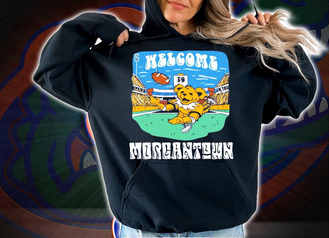 Welcome to Morgantown football shirt hoodie