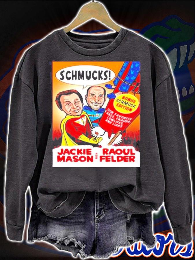 Jackie Mason Raoul Felder Schmucks shirt