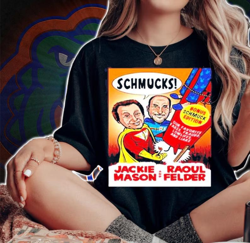 Jackie Mason Raoul Felder Schmucks shirt