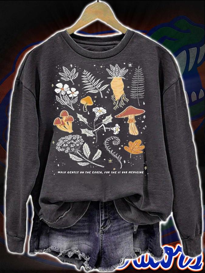 Walk Gently On The Earth For She Is Our Medicine T-Shirt sweatshirt