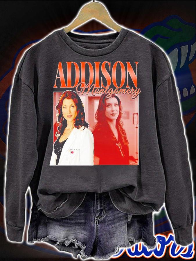 Addison Montgomery 90s Inspired shirt sweatshirt