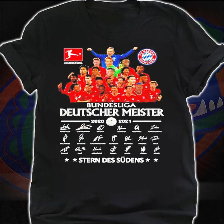 Bundesliga Deutscher Meister 2020-2021 Stern Des Sdens shirt