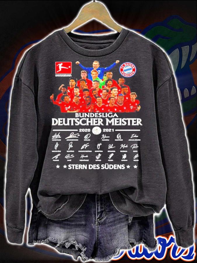 Bundesliga Deutscher Meister 2020-2021 Stern Des Sdens shirt