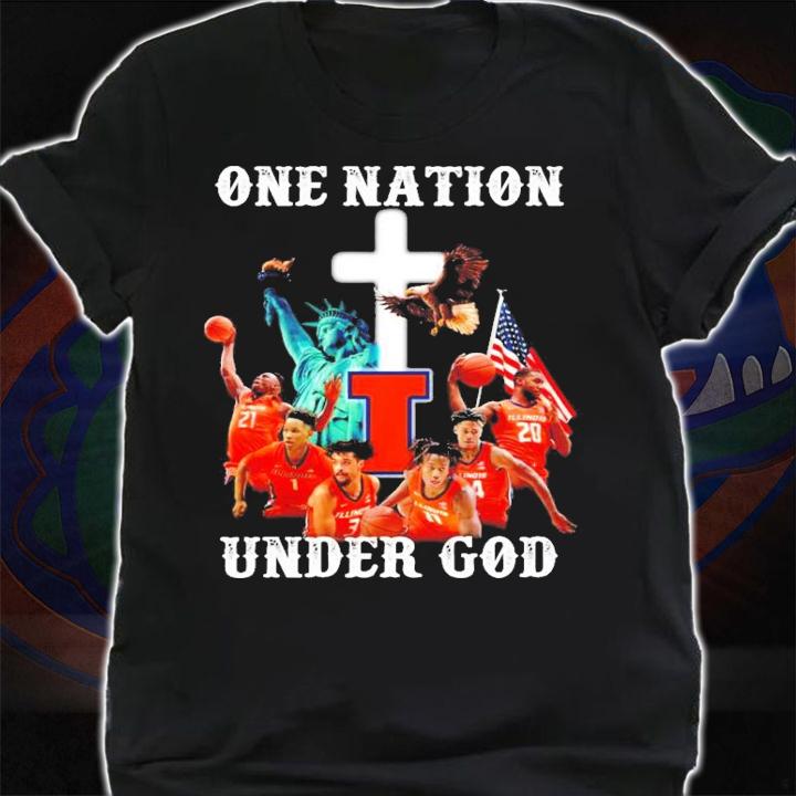 Illinois one nation under God shirt shirt