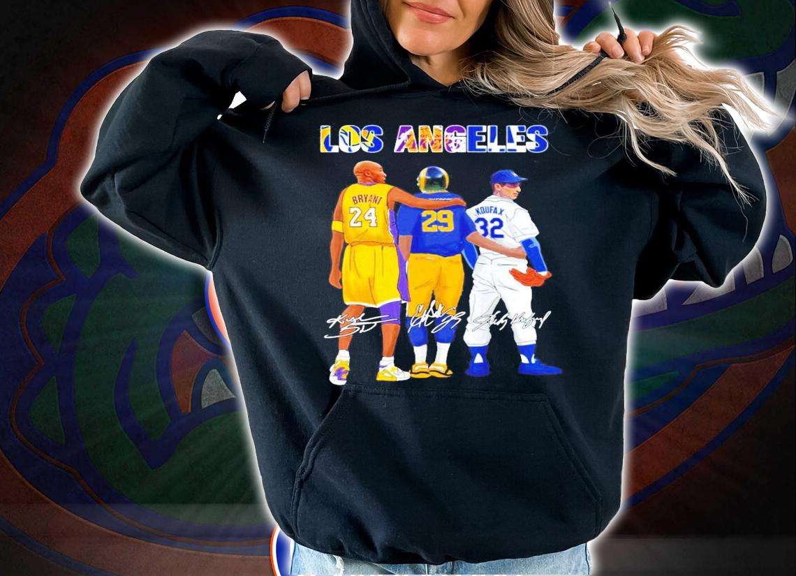 Los Angeles Bryant Koufax signatures shirt hoodie