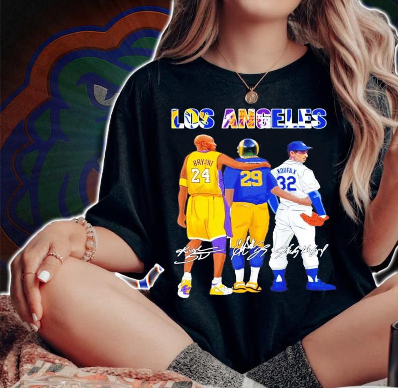 Los Angeles Bryant Koufax signatures shirt woman shirt