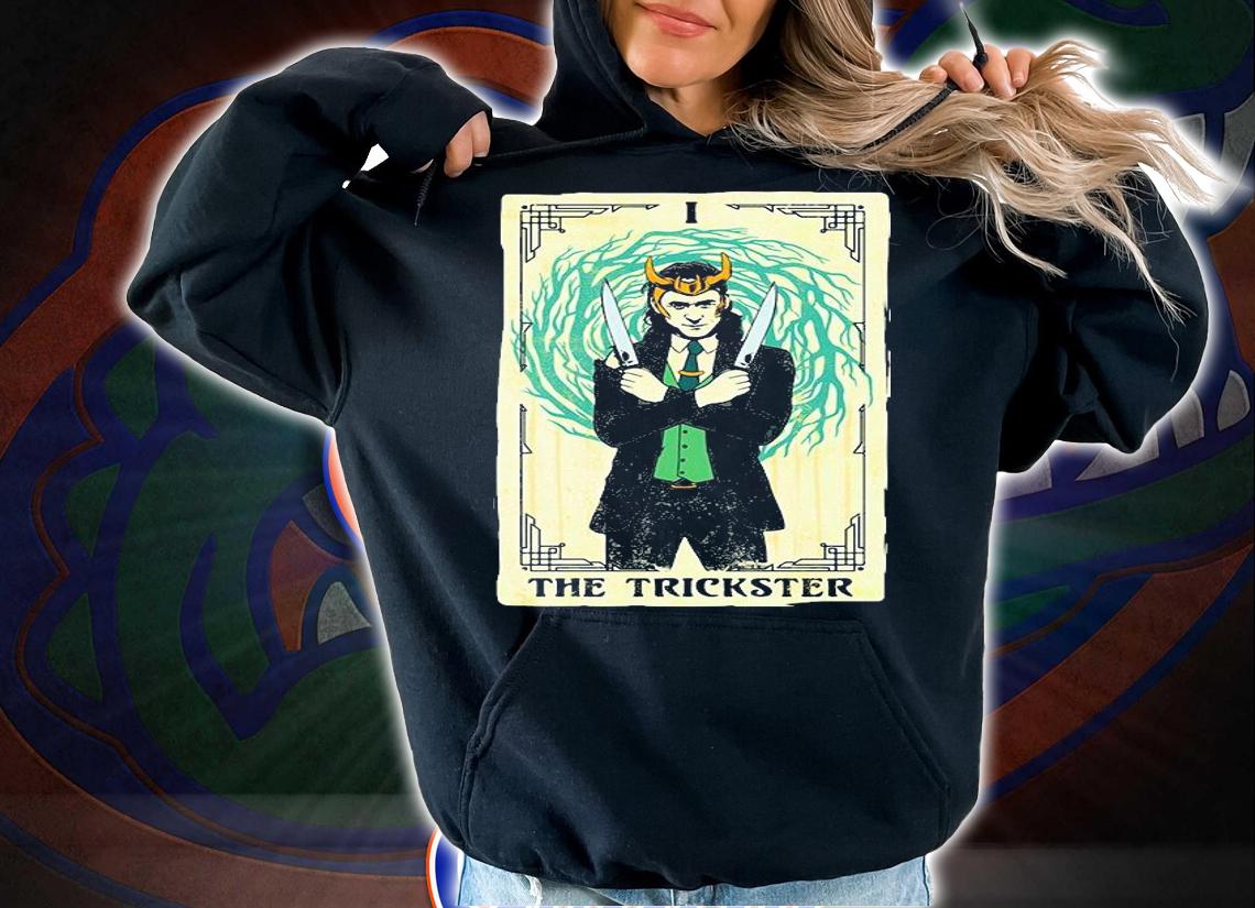 Marvel Studios Loki the Trickster Tarot T-shirt hoodie