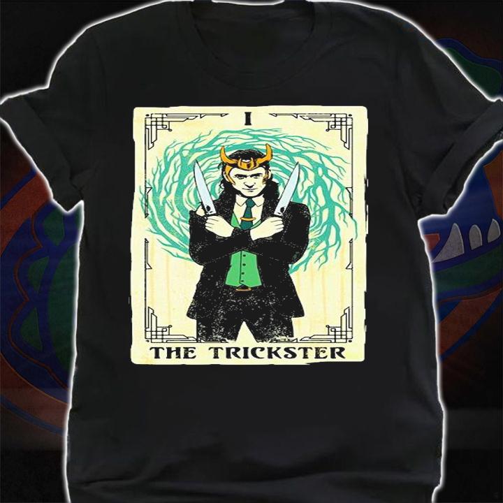 Marvel Studios Loki the Trickster Tarot T-shirt shirt