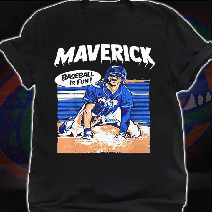 Vintage Brett Maverick Phillips Baseball is fun T-shirt shirt