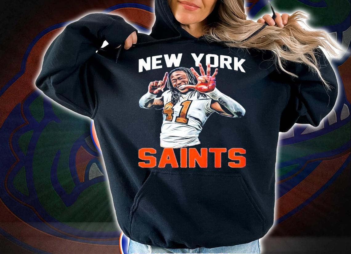 Alvin Kamara New York Saints shirt hoodie