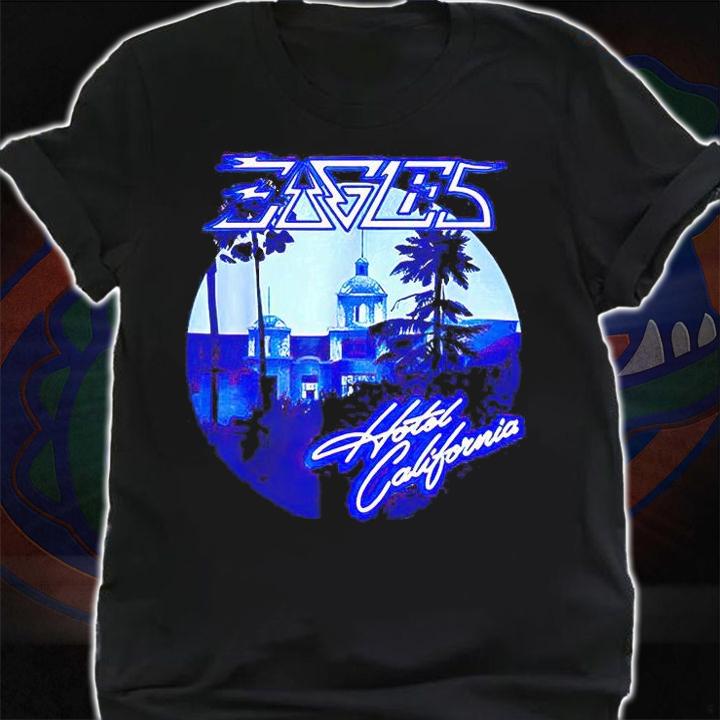 Eagles love Hotels California Band Music 50th years T-shirt shirt