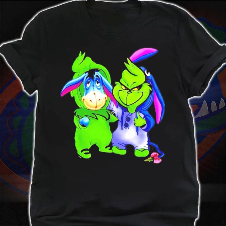 Eeyore and Grinch shirt