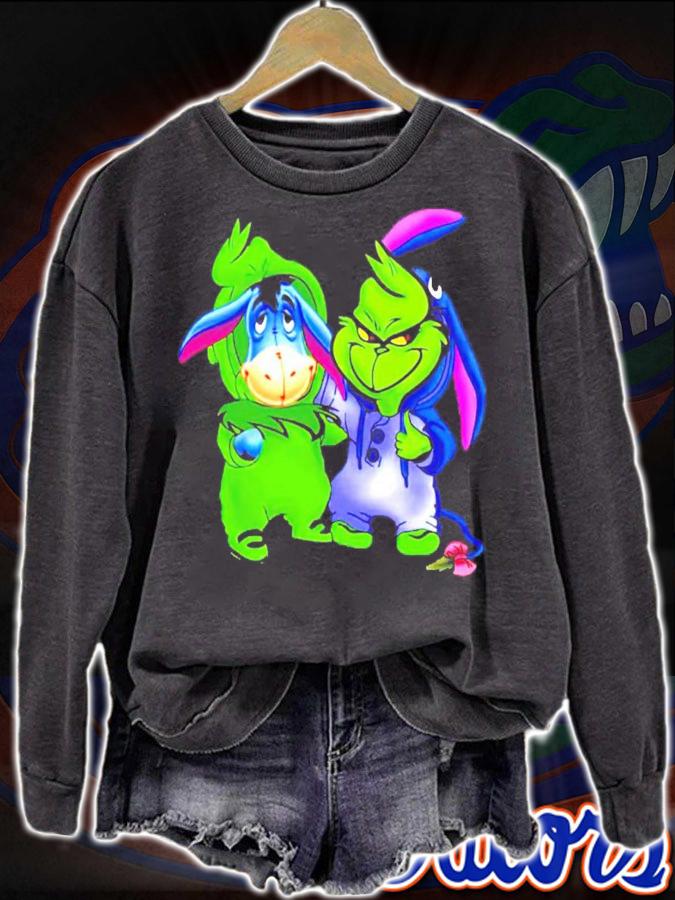 Eeyore and Grinch shirt