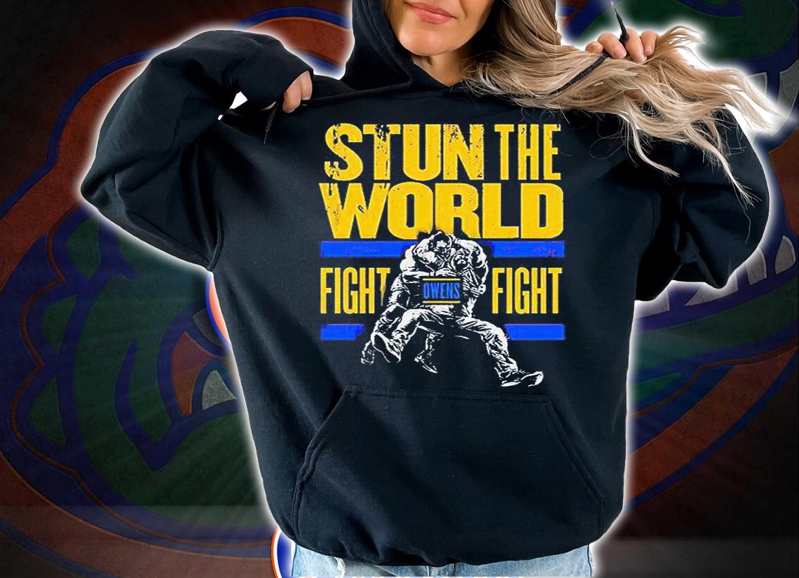Kevin Owens stun the world fight fight T-shirt hoodie