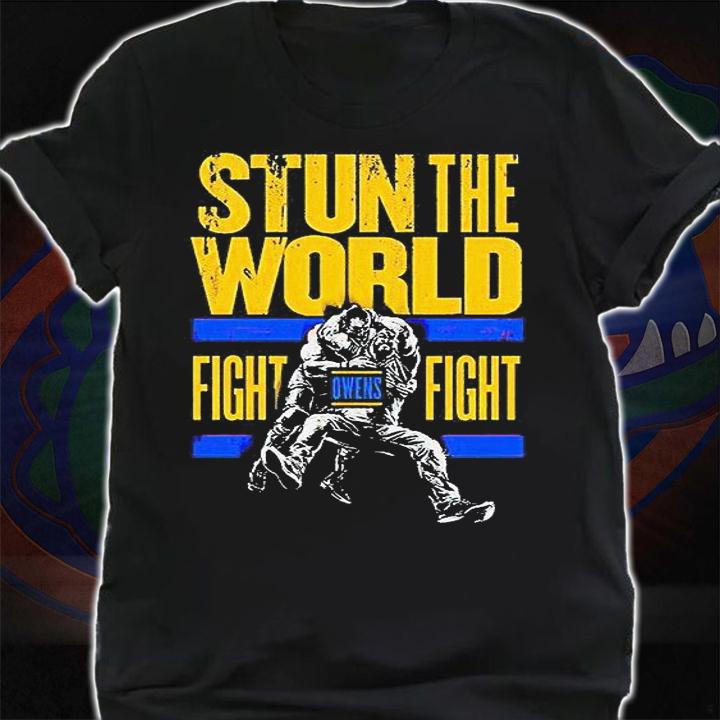 Kevin Owens stun the world fight fight T-shirt shirt